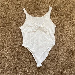 Plus size SHEIN size 3XL tie front bodysuit